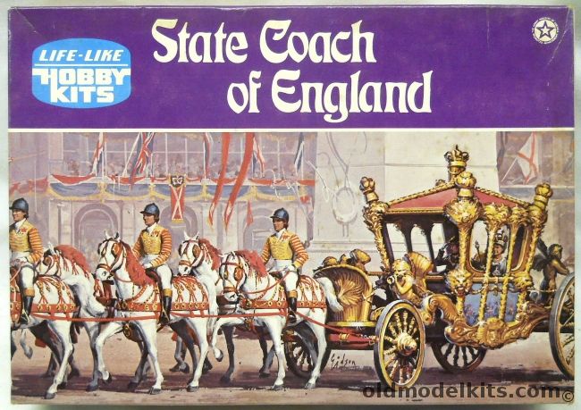 Life-Like 1/48 State Coach of England - (ex Miniature Masterpieces and Revell), 09670 plastic model kit