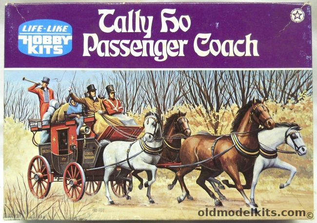 Life-Like 1/48 Tally-Ho Coach - (ex Miniature Masterpieces ex Revell), 09672 plastic model kit
