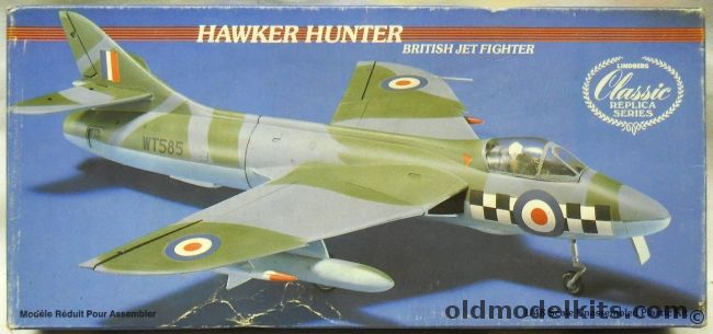 Lindberg 1/48 Hawker Hunter, 2211 plastic model kit