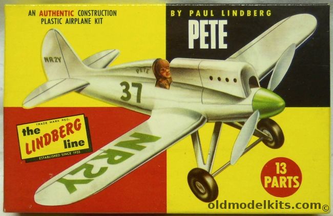 Lindberg 1/48 Benny Howards Pete - 1930s Thompson Trophy Racer, 401-29