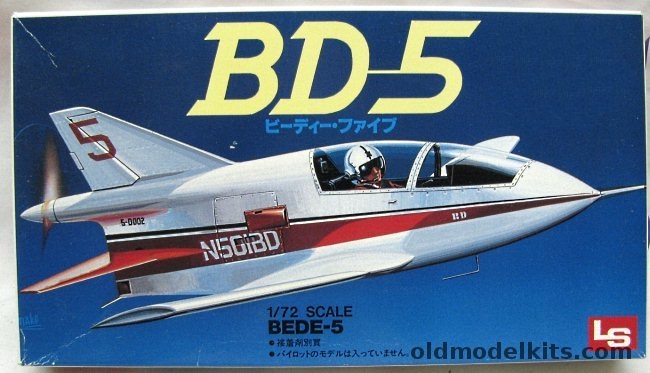 LS 1/72 THREE BD-5, A194 plastic model kit