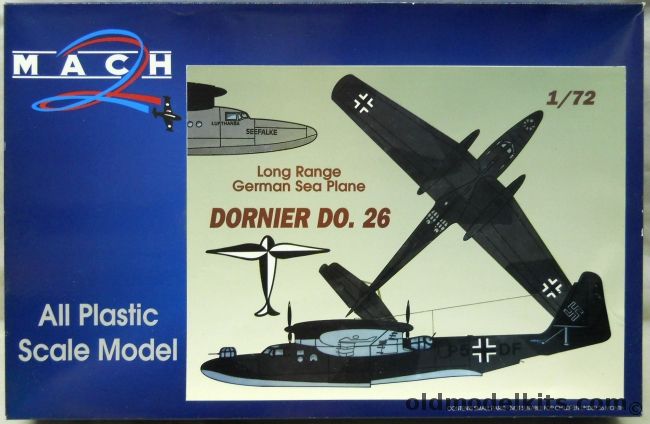 Mach 2 1/72 Dornier Do-26 Seeadler - Civil 'Seefalke' or Military plastic model kit