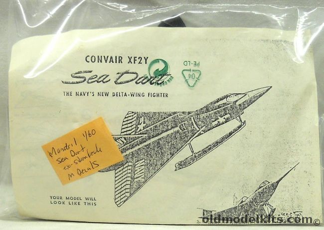 Mandrill 1/60 Convair XF2Y Sea Dart - Supersonic Float Plane - With ...