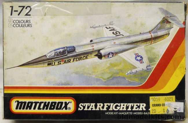 Matchbox 1/72 F-104G Starfighter - USAF 69 TFTS 58TTW /  West German JG71 Richthofen 1966, PK-28 plastic model kit