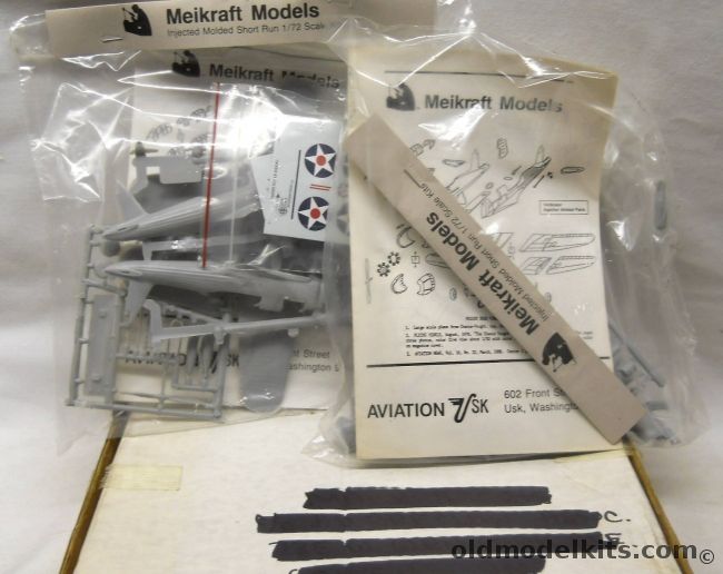 Meikraft Models 1/72 TWO Vought SB2U Vindicator - USS Ranger CV-4 plastic model kit