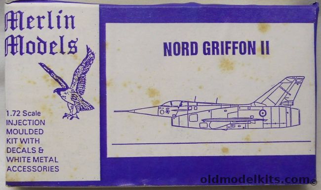 Merlin Models 1/72 Nord Griffon II plastic model kit