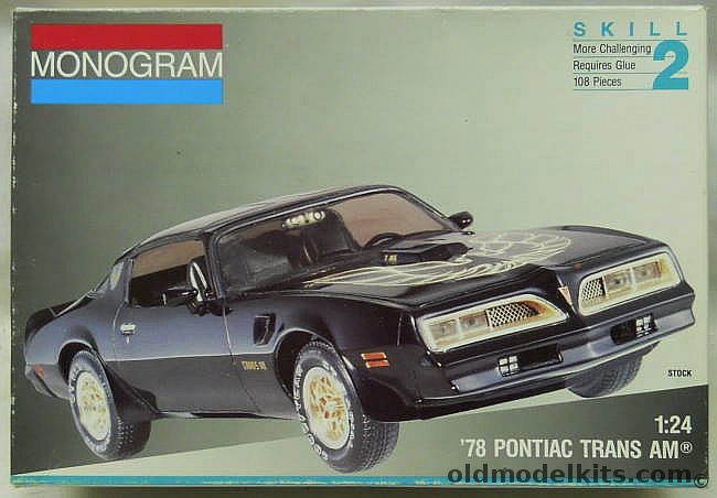 Monogram 1 24 1978 Pontiac Trans Am 2716