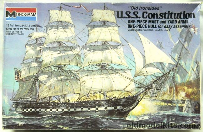 Monogram USS Constitution Old Ironsides Frigate, 3501