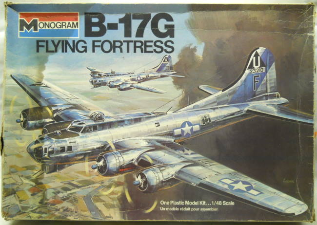 Monogram 1/48 B-17G Flying Fortress with Diorama Sheet, 5600