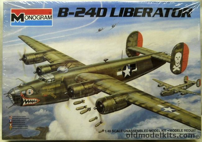 Monogram 1/48 Consolidated B-24D Liberator - Moby Dick 90th BG 5th AF, 5604