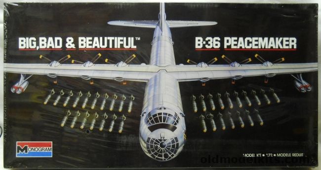 Monogram 1/72 B-36 Or RB-36E Peacemaker - Big Bad And Beautiful Issue, 5707