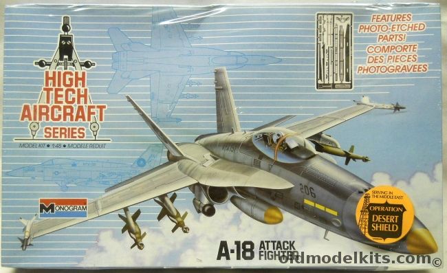 Monogram 1/48 A-18 Attack Fighter - VFA-151 USS Midway - Hi Tech ...