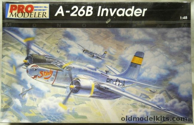 Monogram 1/48 A-26B Invader Pro Modeler - Gun Nose, 5920 plastic model kit