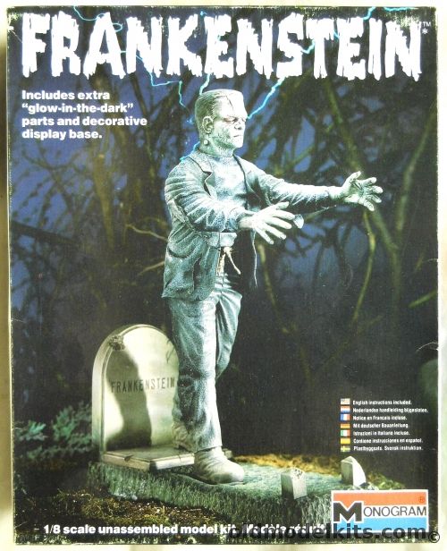 Monogram 1/8 Frankenstein With Glow In The Dark Parts - (ex 