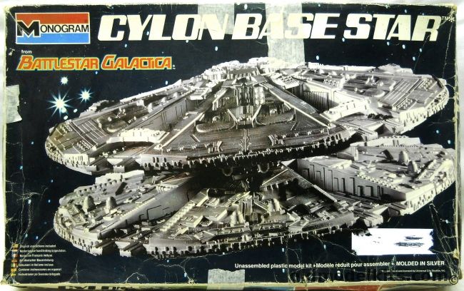 Monogram Cylon Base Star - Battlestar Galactica, 6029 plastic model kit