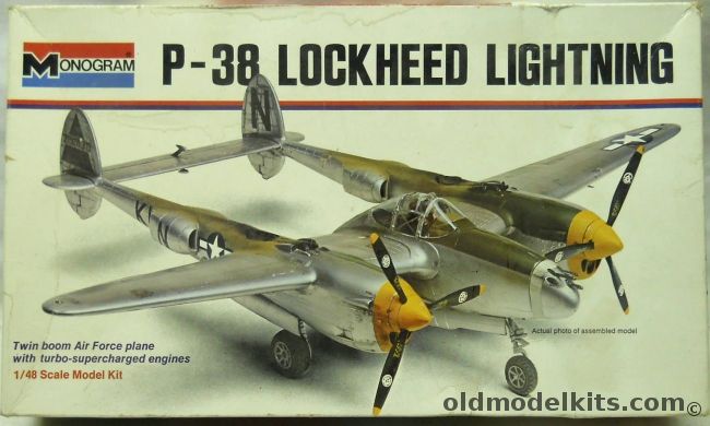 Monogram 1/48 Lockheed P-38 Lightning - P-38L / P-38M 2 Seat Night ...