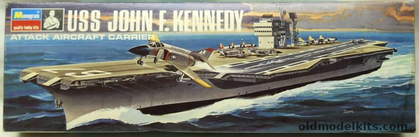 Monogram 1/790 USS John F. Kennedy - Attack Aircraft Carrier, 6854