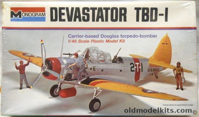 Monogram 1/48 Devastator TBD-1 - High Vis or Battle of Midway with ...