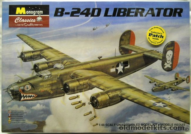 Monogram 1/48 B-24D Liberator, 855604