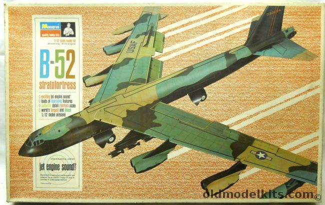 Monogram 1/72 Boeing B-52 Stratofortress With Jet Sound, PA215