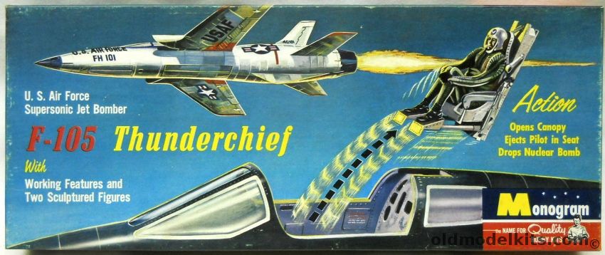 Monogram 1/72 F-105 Thunderchief - Four Star Issue, PA33-98 plastic model kit