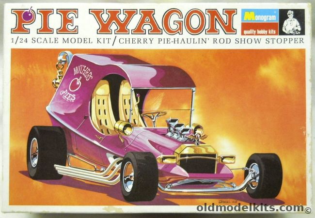 Monogram 1/24 Pie Wagon  by Tom Daniel, PC192-200 plastic model kit