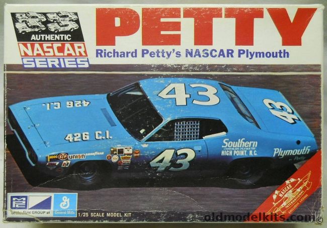 MPC 1/25 Richard Pettys NASCAR Plymouth Road Runner, 1-1701