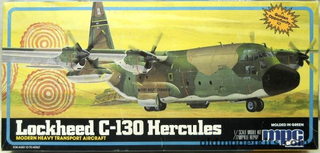 MPC 1/72 Lockheed C-130E Hercules - USAF MAC, 1-4502 plastic model kit