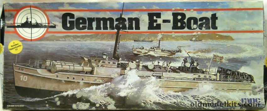 MPC 1/72 German E-Boat - Kriegsmarine Schnellboot - (ex Airfix E Boat), 1-5303 plastic model kit