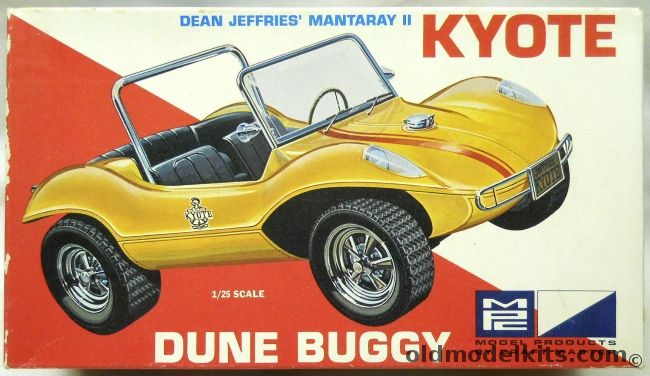 MPC 1/25 Mantaray II Kyote Dune Buggy by Dean Jeffries, 406-150 plastic model kit