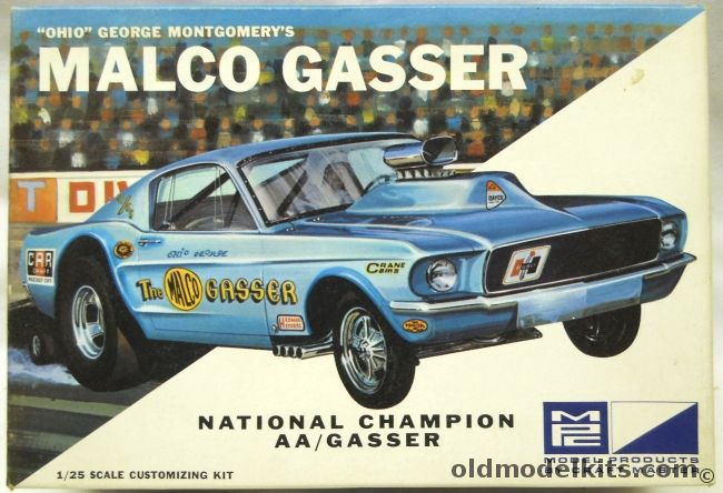 MPC 1/25 Malco Gasser - Ohio George Montgomery National Champion AA/Gasser, 704-200 plastic model kit