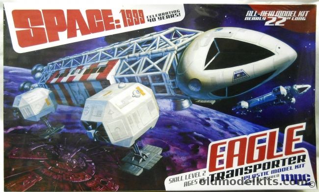 MPC 1/48 Space 1999 Eagle Transporter, MPC825-06 plastic model kit