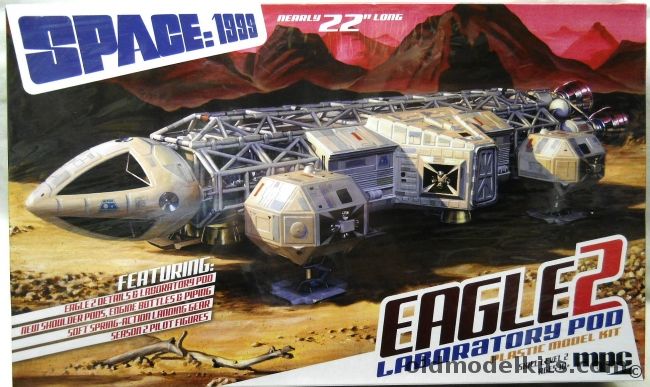MPC 1/48 Space 1999 Eagle 2 Laboratory Pod, MPC923-06 plastic model kit