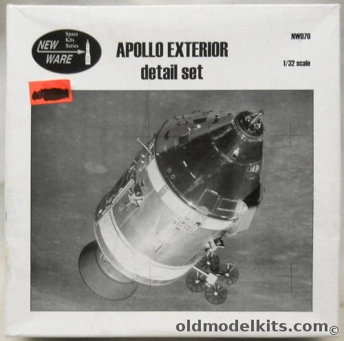 New Hope Design 1/24 Apollo Exterior Detail Set - For Monogram Apollo Spacecraft / Apollo Command Module (And Revell Reissues), NW070 plastic model kit
