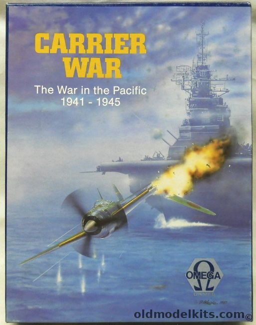 Omega Carrier War The War In The Pacific 1941-1945 - Strategic Board Game, 1008 plastic model kit