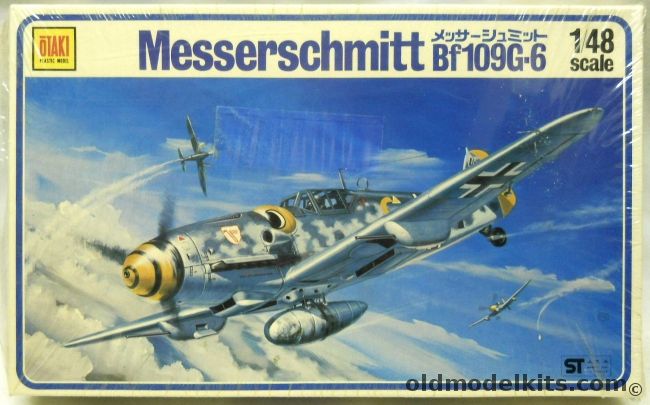 Otaki 1/48 Messerschmitt Bf-109 G-6 - JG3 Germany 1944- Gerhardt ...