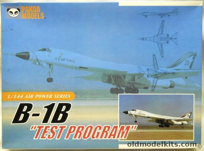 Panda 1/144 B-1B Test Program, 40003 plastic model kit