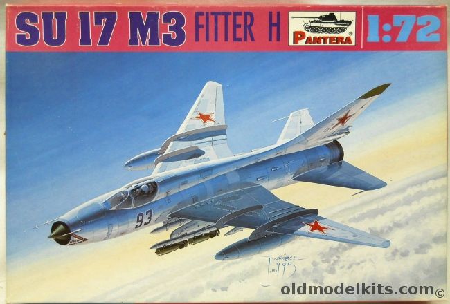 Pantera 1/72 TWO Su-17 M3 Fitter H - Soviet Air Force plastic model kit