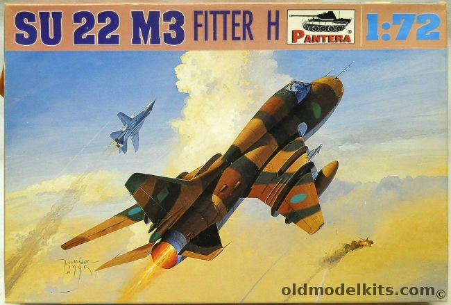 Pantera 1/72 TWO Su-22 M3 Fitter H plastic model kit
