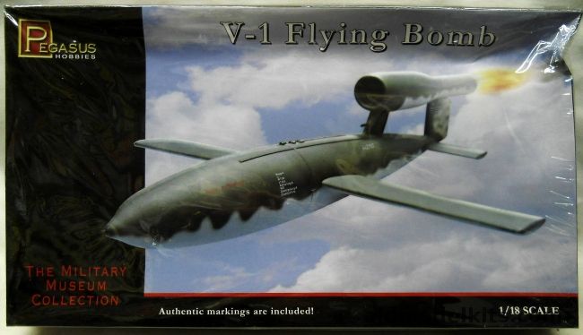 Pegasus 1/18 V-1 Flying Bomb, 8803 plastic model kit