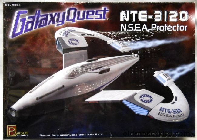 Pegasus 1/1400 GalaxyQuest NTE-3120 NSEA Protector, 9004 plastic model kit