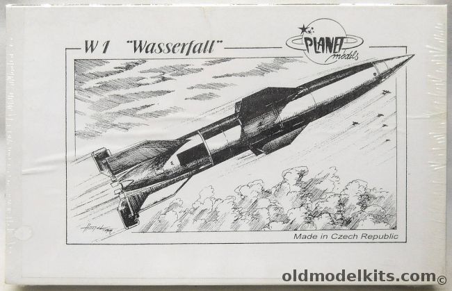Planet Models 1/72 W1 Wasserfall - German Surface To Air Missile / SAM, 076 plastic model kit