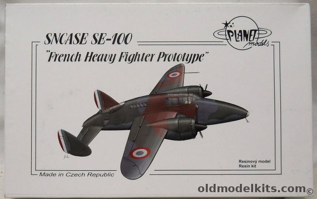Planet Models 1/72 SNCASE Se-100 - French Heavy Fighter Prototype, 172 plastic model kit