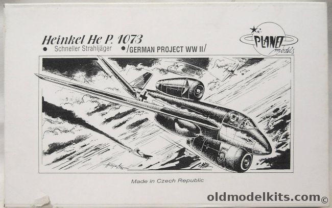 Planet Models 1/72 Heinkel He P.1073 - (P1073), 018 plastic model kit