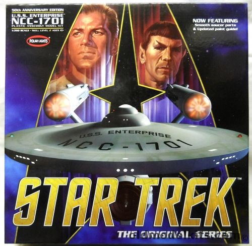 Polar Lights 1/350 Star Trek USS Enterprise NCC-1701 - Original TV Series, POL938-04 plastic model kit