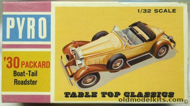 Pyro 1/32 1930 Packard Boat-Tail Roadster, C343-79