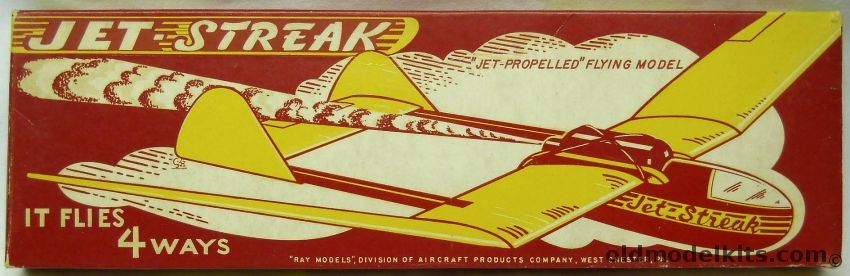 Ray Jet Streak For Jet-X Power - 20.5 Inch Wingspan Model Aircraft That Flies Four Ways - plastic model kit