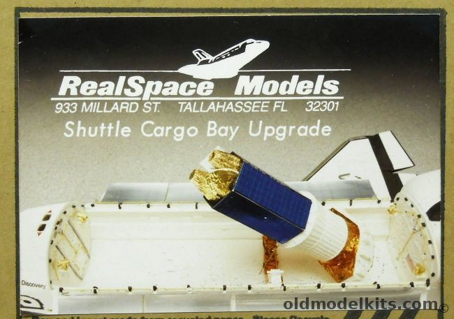 Realspace 1/72 Shuttle Cargo Bay Upgrade plastic model kit