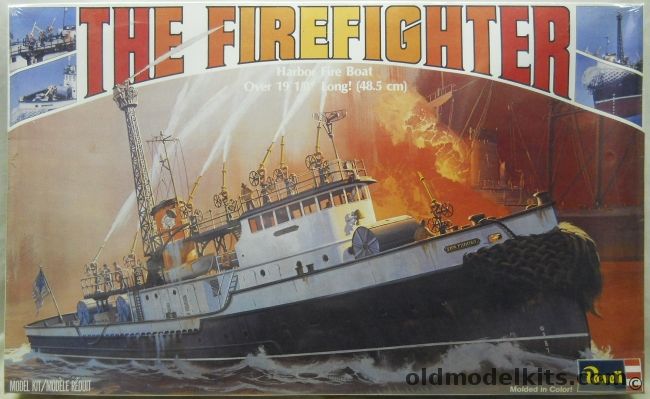 Revell 1/84 The Firefighter - Harbor Fire Boat - (Fire Fighter), 0389 plastic model kit