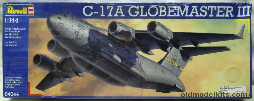 Revell 1/144 C-17A Globemaster III, 04044 plastic model kit